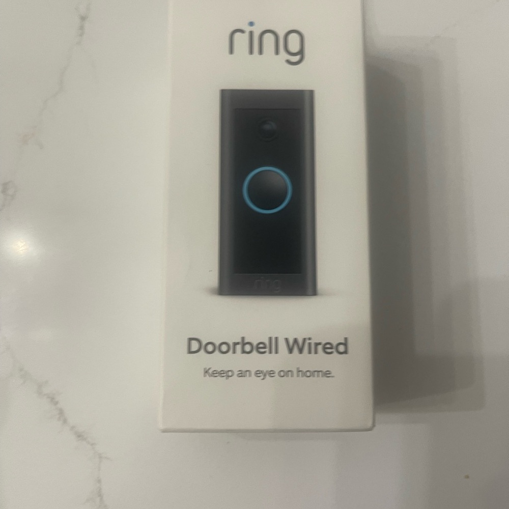 NIB Ring Doorbell wired